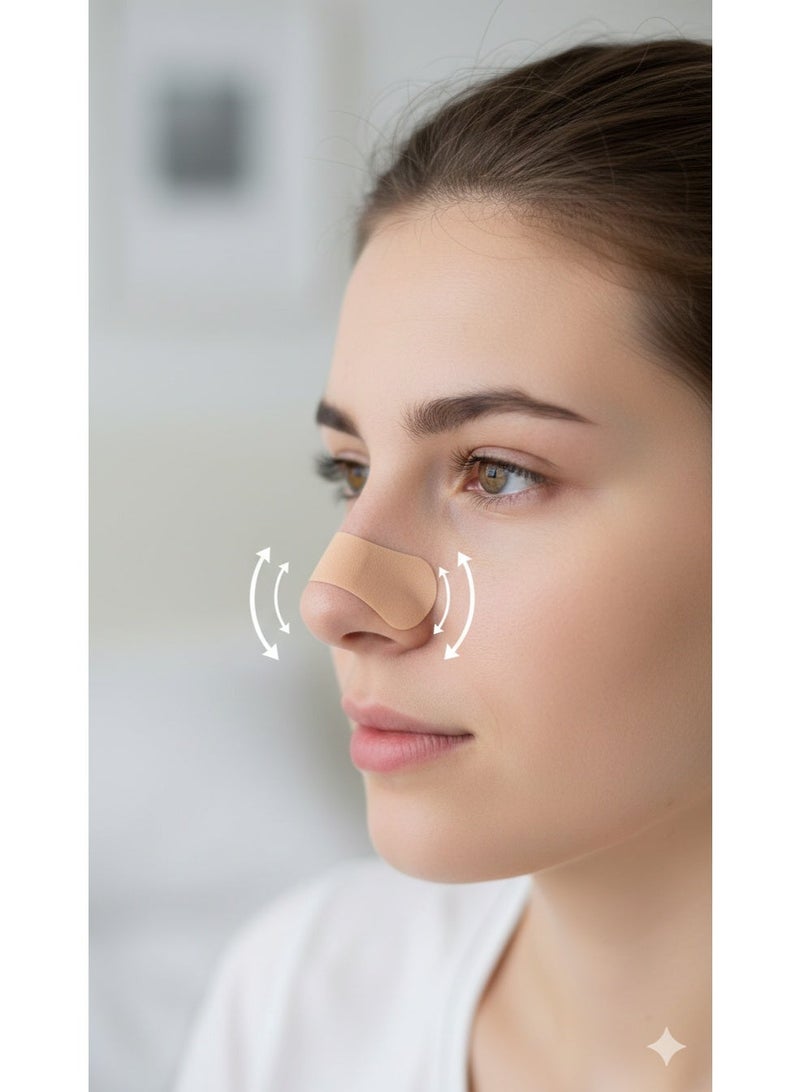 Anti-snoring nasal strips, safe and effective nasal patch for better breathing, 6-pack - Image 3